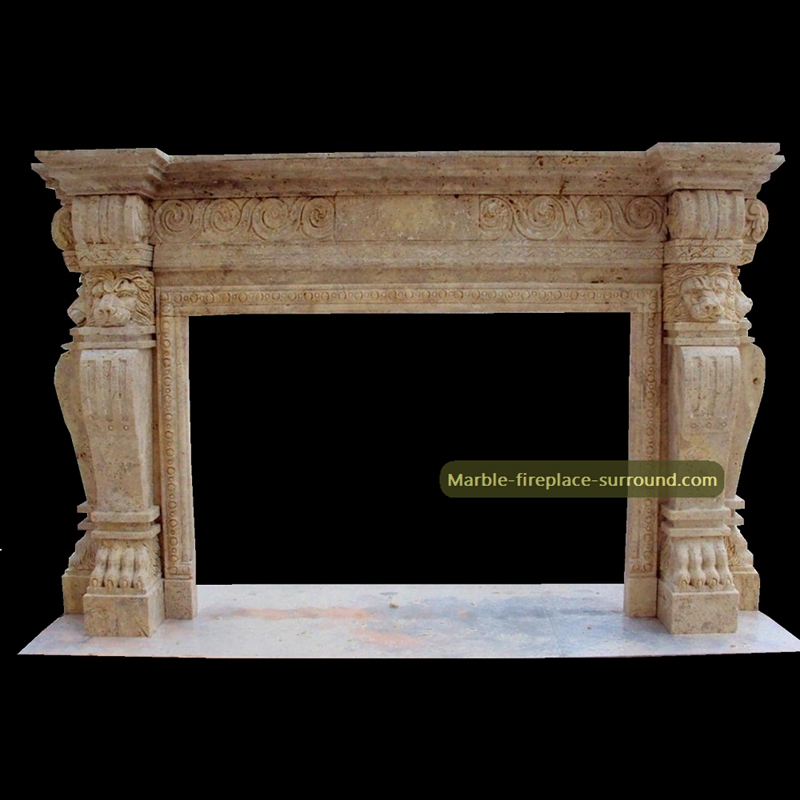 travertine fireplaces for sale
