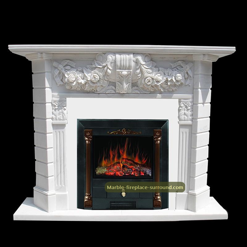 contemporary marble fireplace mantels
